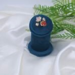 Aurora Mixed Stone Adjustable Anti-Tarnish Ring in Brass