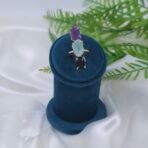 Raw Harmony Trio Anti-Tarnish Ring in Brass