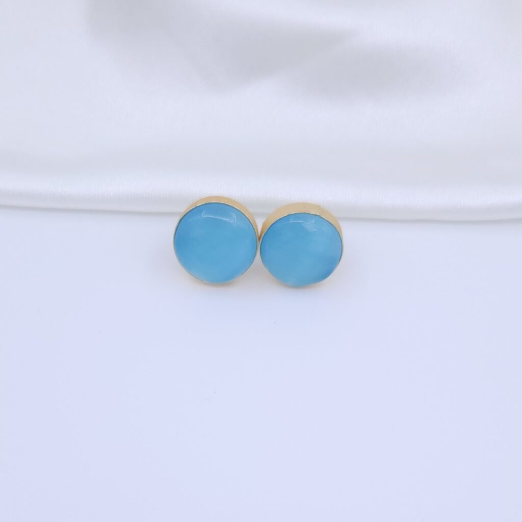 Multicolor Monalisa & Mother of Pearl Brass Necklace Set - Noor Anti-Tarnish Jewelry