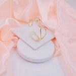 Minimalist Stainless Steel Chain Link Open Bracelet Cuff for Women