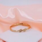 Geometric Overlap Stainless Steel Bracelet - Gold Finish