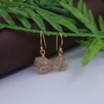 Pink Natural Stone Wire Wrapped Jewelry Set