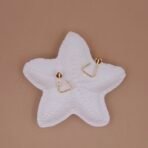 Handcrafted Anti-Tarnish Gold Minimalist Triangle Hoop Earrings