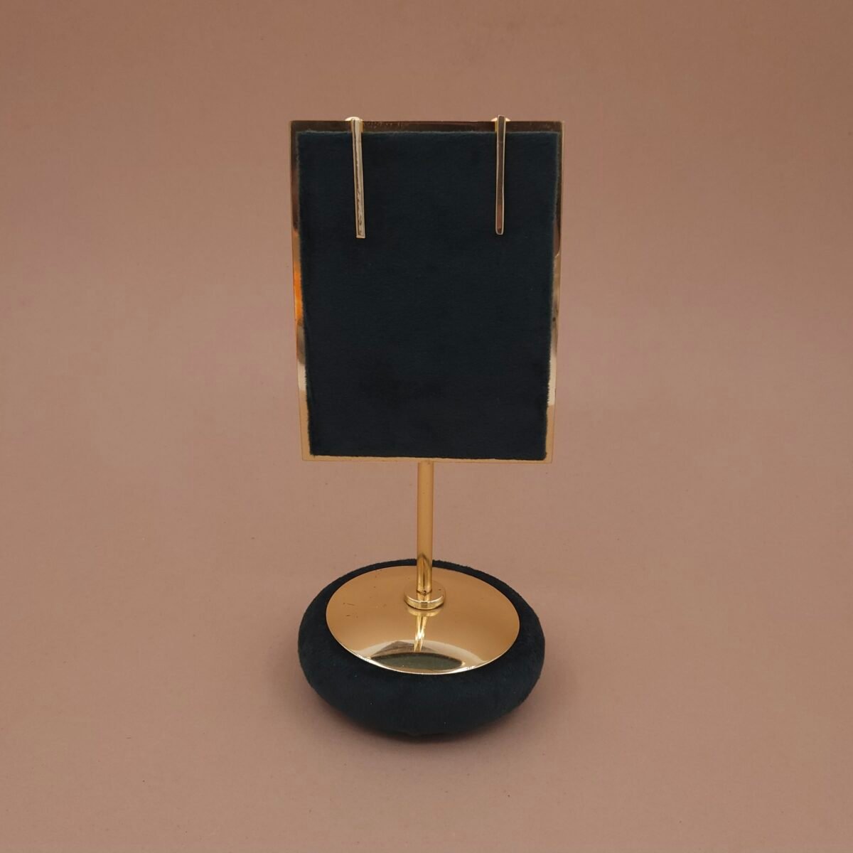 Handcrafted Anti-Tarnish Gold Minimalist Bar Drop Earrings