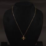 Stainless Steel Dragonfly Necklace - CZ Accent, Anti-Tarnish