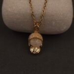 Stainless Steel Buddha Pendant Anti-Tarnish Necklace