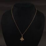 Stainless Steel Ballerina Girl Pendant Necklace - Anti-Tarnish