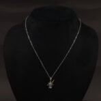 Stainless Steel Champagne Bucket Pendant Necklace - Anti-Tarnish