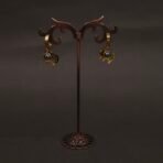 Stainless Steel Elephant Evil Eye Hoop Earrings - Anti-Tarnish