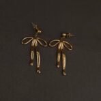 Stainless Steel Butterfly Drop Earrings - Anti-Tarnish