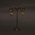 Stainless Steel Clover Hoop Earrings - Anti-Tarnish