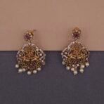 traditional lakshmi temple jewelry necklace set