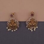 traditional lakshmi temple jewelry necklace set