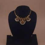 traditional south indian temple necklace by khianaa