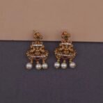 traditional south indian temple necklace by khianaa