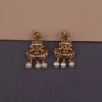 traditional south indian temple necklace by khianaa