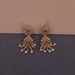 south indian bridal temple necklace layered set
