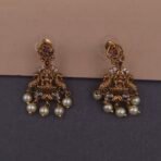 south indian bridal temple necklace layered set