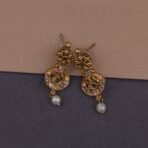 south indian temple coin necklace lightweight